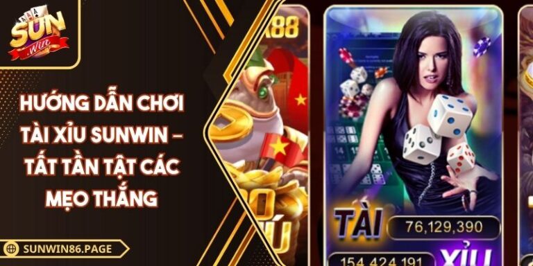 Hướng dẫn chơi tài xỉu Sunwin