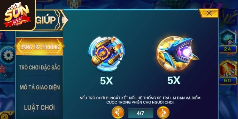 Bắn Cá Ngũ Long SUNWIN - Trải Nghiệm Săn Rồng Đổi Thưởng 2 Tính năng chơi Bắn Cá Ngũ Long bạn nên áp dụng