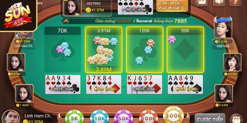 Cách Chơi Bài Bull Bull SUNWIN Với Cửa Cược Và Chiến Thuật 3 Tận dụng quân J, Q, K trong cách chơi bài Bull Bull SUNWIN