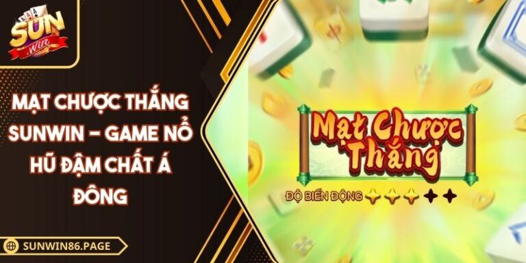 Mạt Chược Thắng SUNWIN