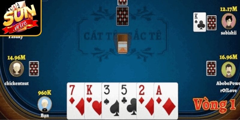 Cách chơi Catte Sunwin giữ bài chiến lược