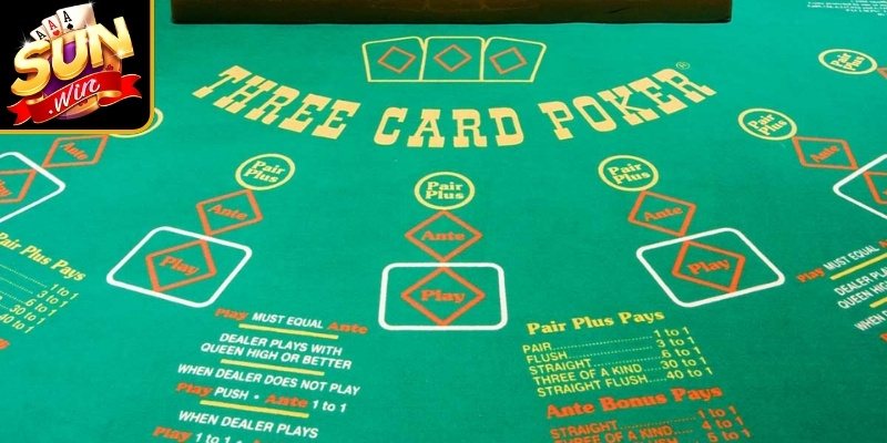 Cách đặt cược Triple Card Poker