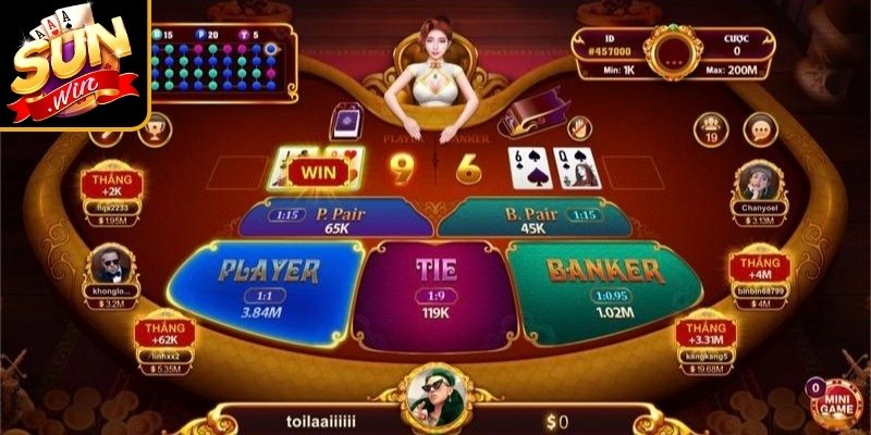 Hướng dẫn chơi nhanh chóng tại Sunwin